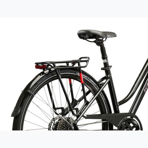 Dámsky trekingový bicykel KROSS Trans 7.0 In black/pink/gloss