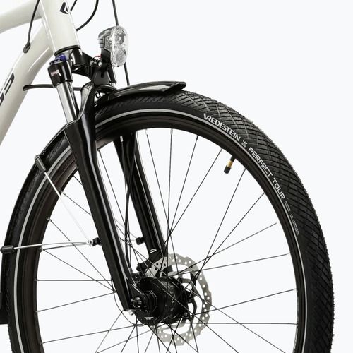 Pánsky trekingový bicykel KROSS Trans 5.0 grey/navy/gloss