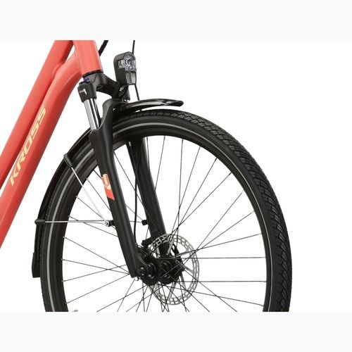 Elektrický bicykel KROSS Sentio Hybrid 2.0 el. 504 Wh coral/yellow/matte