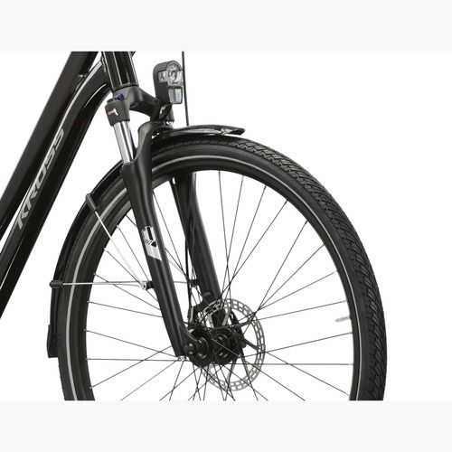 Elektrický bicykel KROSS Sentio Hybrid 1.0 el. 504 Wh black/silver/gloss