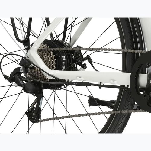 Elektrický bicykel KROSS Sentio Hybrid 1.0 el. 504 Wh pearl/black/gloss