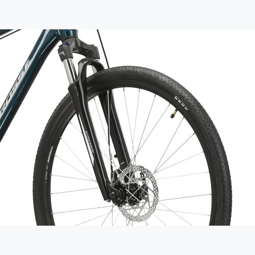 Mestský bicykel pánsky KROSS Move 2.0 turquoise/silver/gloss