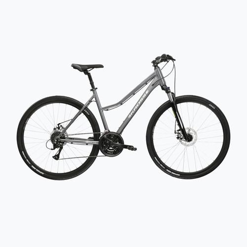 Dámsky mestský bicykel KROSS Move 2.0 In graphite/silver/gloss