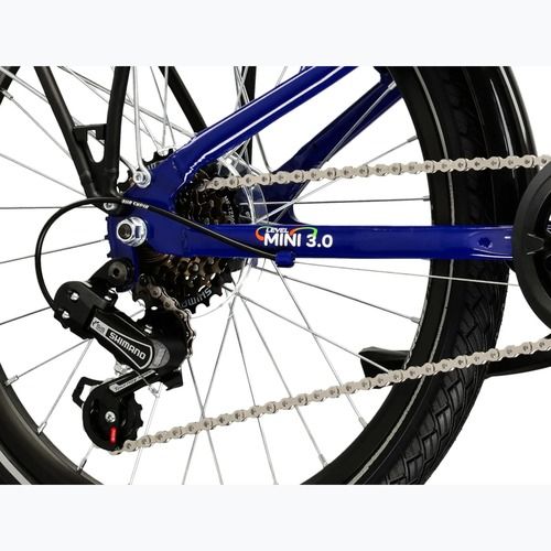 Detský bicykel KROSS Level Mini 3.0 Eq navy blue/white/gloss