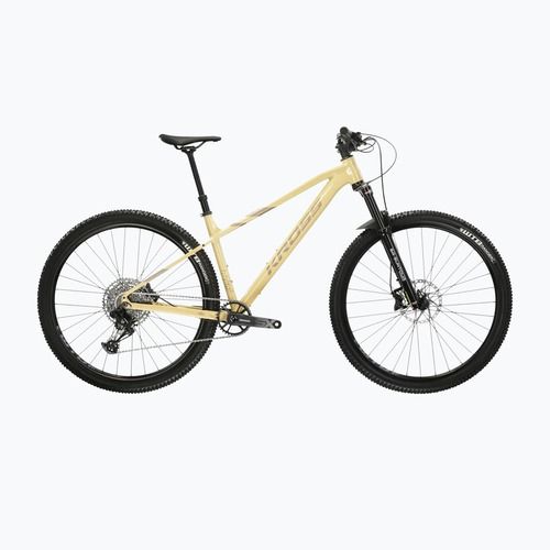 Dámsky horský bicykel KROSS Level 6.0 beige/brown/gloss