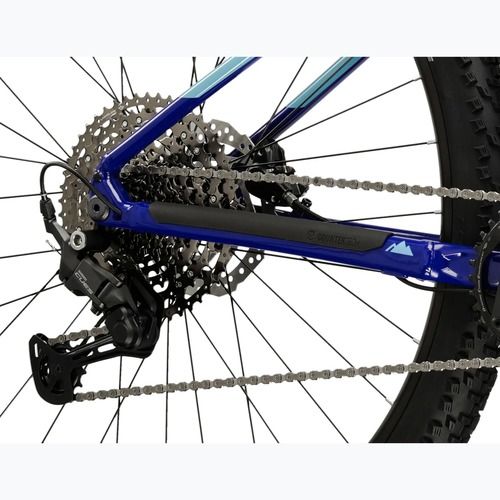 Horský bicykel KROSS Level 5.0 navy blue/sky blue/gloss