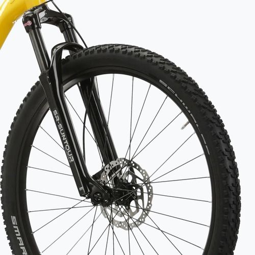 Horský bicykel KROSS Level 4.0 yellow/black/gloss