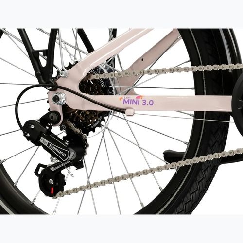 Detský bicykel KROSS Lea Mini 3.0 Eq W pink/pink/gloss