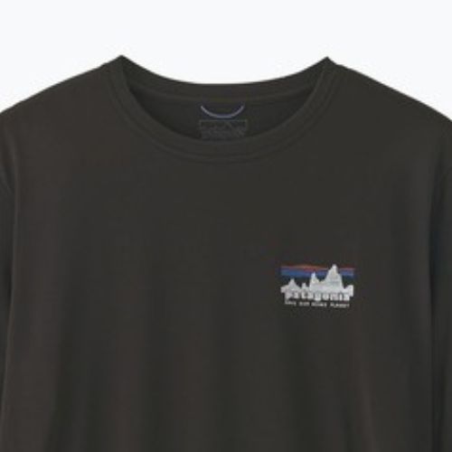 Pánske tričko longsleeve Patagonia Capilene Cool Daily - '73 Skyline black