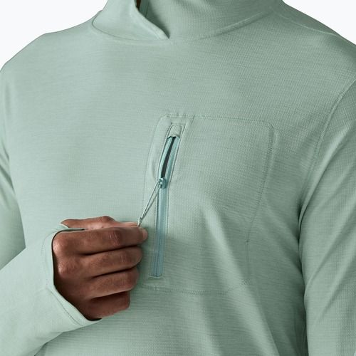 Pánska mikina Patagonia Capilene Cool Sun Hoody thermal blue/thin ice x-dye