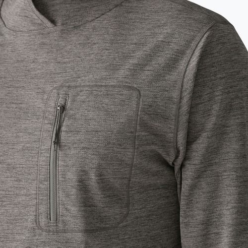 Pánska mikina Patagonia Capilene Cool Sun Hoody forge grey/noble grey x-dye