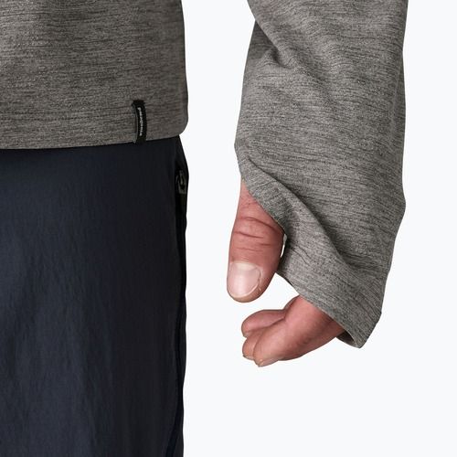 Pánska mikina Patagonia Capilene Cool Sun Hoody forge grey/noble grey x-dye