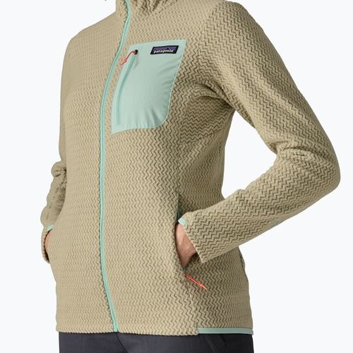 Dámska fleecová mikina Patagonia R1 Air Full-Zip Hoody weathered stone