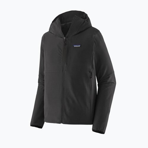 Pánska softshellová bunda Patagonia R1 TechFace Hoody black
