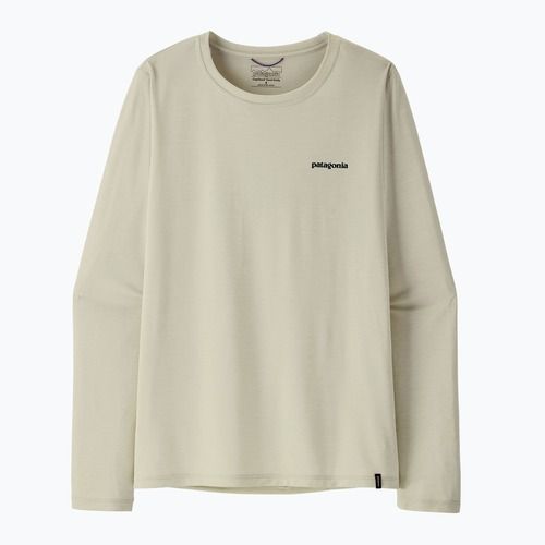 Dámsky longsleeve Patagonia Capilene Cool Daily Shirt - Boardshort Logo dyno white