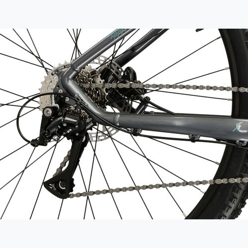 Dámsky horský bicykel KROSS Lea 4.0 In 27.5 grey/turquoise/gloss