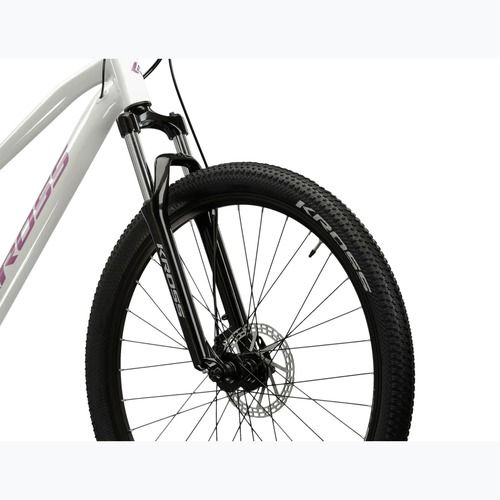 Dámsky horský bicykel KROSS Lea 3.0 in 27.5 white/pink/gloss