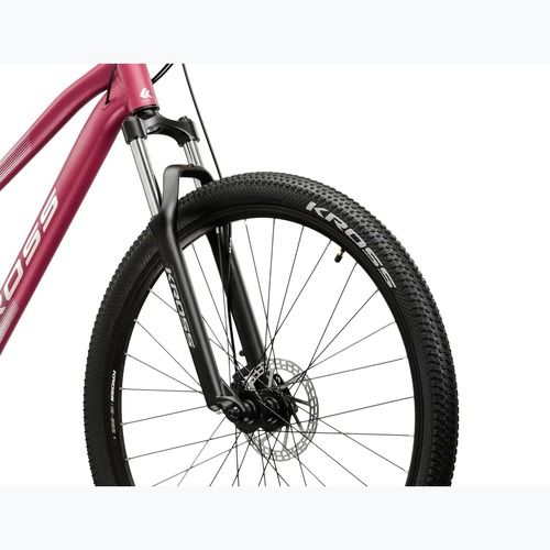 Dámsky horský bicykel KROSS Lea 2.0 In 27.5 pink/silver/matte