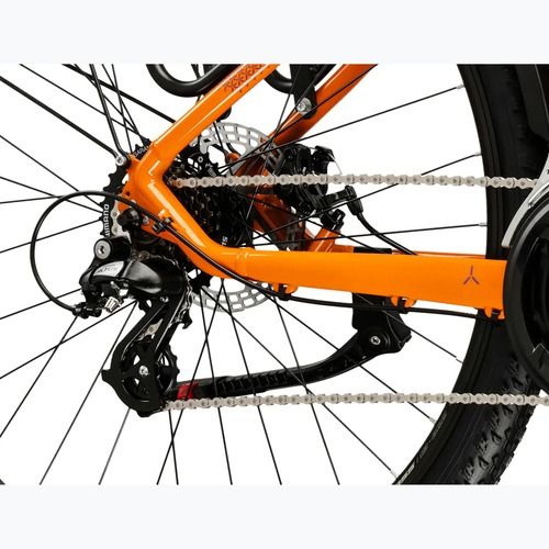 Dámsky horský bicykel KROSS Lea 2.0 Eq W 29 orange/navy blue/gloss