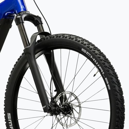 Elektrický bicykel KROSS Influx Hyb 4.0 29 el. 800 Mh blue/light blue/gloss