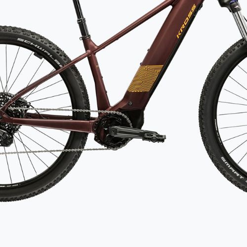 Elektrický bicykel KROSS Influx Hyb 3.0 29 el. 800 Wh ruby/gold/matte