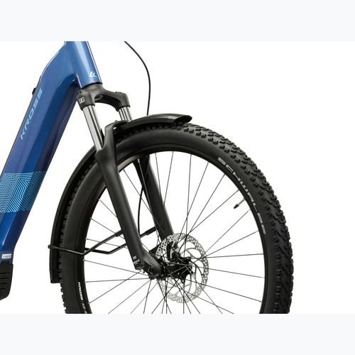 Elektrický bicykel KROSS Influx Suv Hybrid 2.0 600 29 el. blue/light blue/gloss