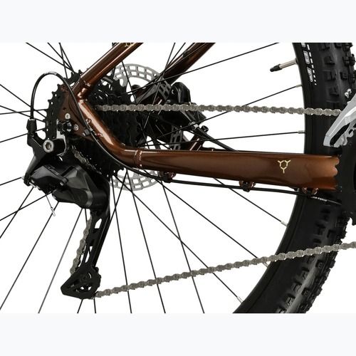 Horský bicykel KROSS Hexagon 5.0 29" brown/gold/gloss