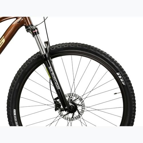 Horský bicykel KROSS Hexagon 5.0 29" brown/gold/gloss