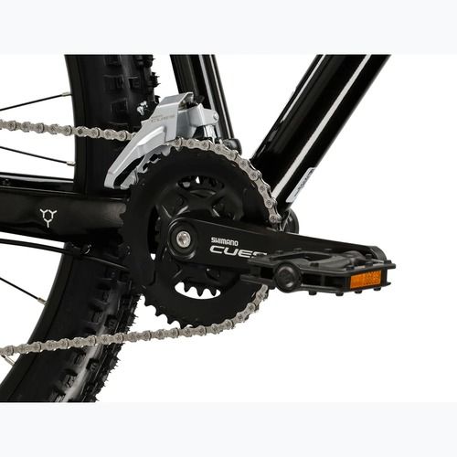Horský bicykel KROSS Hexagon 5.0 27.5" black/silver/gloss