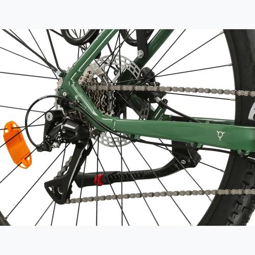Horský bicykel KROSS Hexagon 4.0 EQ 27,5" green/silver/gloss