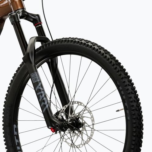 Pánsky elektrický bicykel KROSS Grist Boost 3.0 el. 630 Wh brown/black/gloss