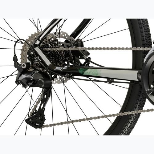 Krosový bicykel KROSS Evado 7.0 black/silver/gloss