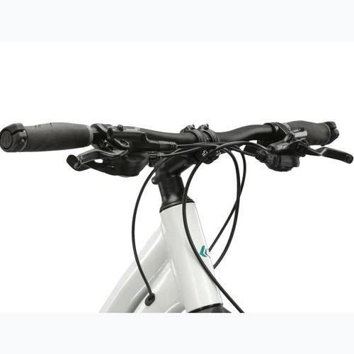 Dámsky crossový bicykel KROSS Evado 7.0 In white/turquoise/gloss