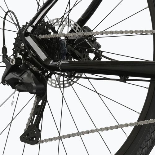 Krosový bicykel KROSS Evado 5.0 black/green/gloss