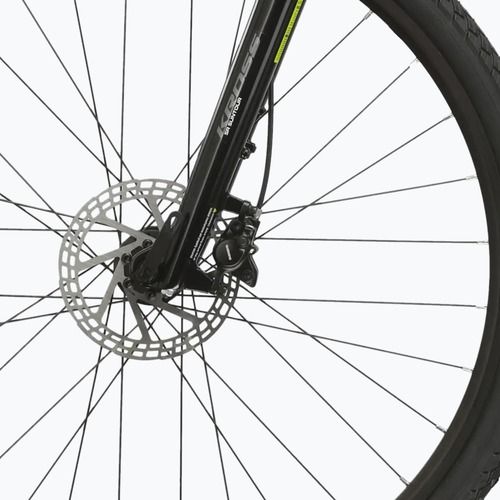 Krosový bicykel KROSS Evado 5.0 black/green/gloss