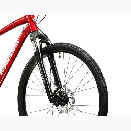 Krosový bicykel KROSS Evado 4.0 burgundy/white/gloss