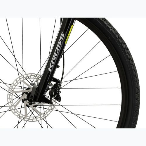 Krosový bicykel KROSS Evado 4.0 black/silver