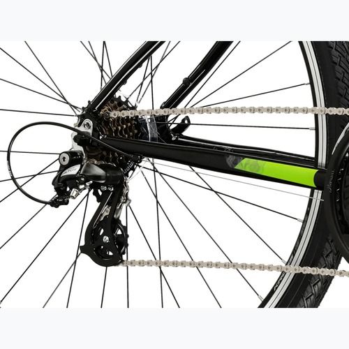Krosový bicykel KROSS Evado 2.0 black/green/gloss