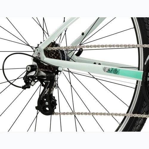 Dámsky crossový bicykel KROSS Evado 2.0 In mint/black/gloss