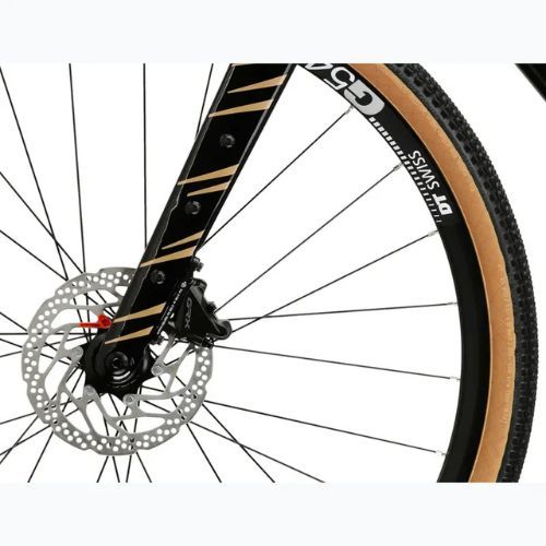 Gravelový bicykel KROSS Esker 6.0 black/gold/gloss