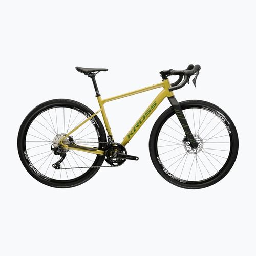 Gravelový bicykel KROSS Esker 6.0 brown/green/matte