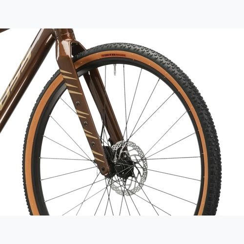 Gravelový bicykel KROSS Esker 2.0 brown/beige/gloss