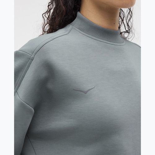 Dámska bežecká mikina HOKA Kaitoro Knit Crew slate blue