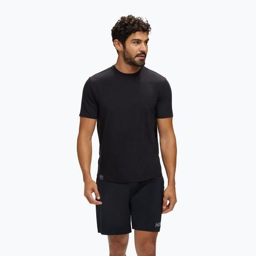 Pánske bežecké tričko HOKA Essential Tee black