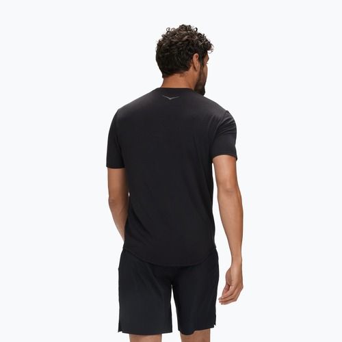 Pánske bežecké tričko HOKA Essential Tee black