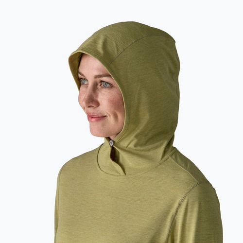 Dámska mikina Patagonia Capilene Cool Sun Hoody gumtree green/light gumtree green x-dye