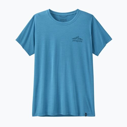 Dámske tričko Patagonia Capilene Cool Daily - Cloud Crag shore blue/light shore blue x-dye