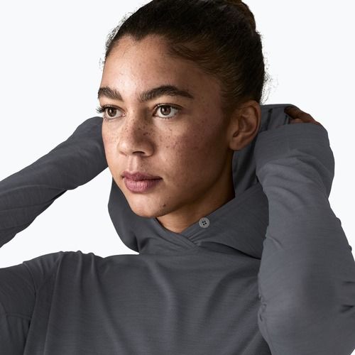 Dámska mikina Patagonia Capilene Cool Ultra Hoody smolder blue/light smolder blue x-dye