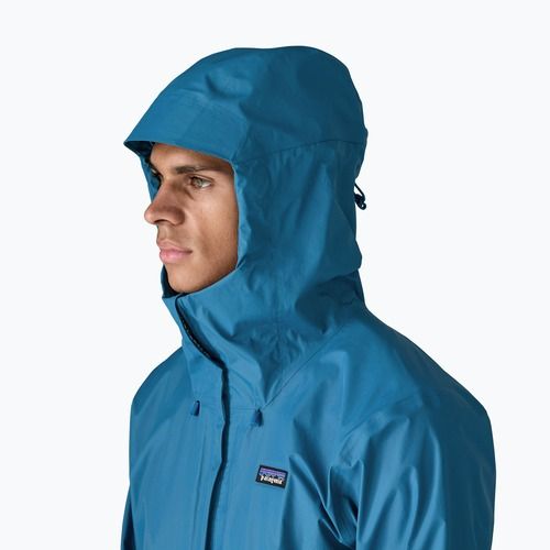 Pánska nepremokavá bunda Patagonia Torrentshell 3L Rain aquatic blue