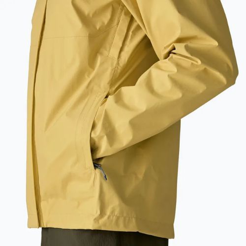 Pánska nepremokavá bunda Patagonia Torrentshell 3L Rain limestone yellow